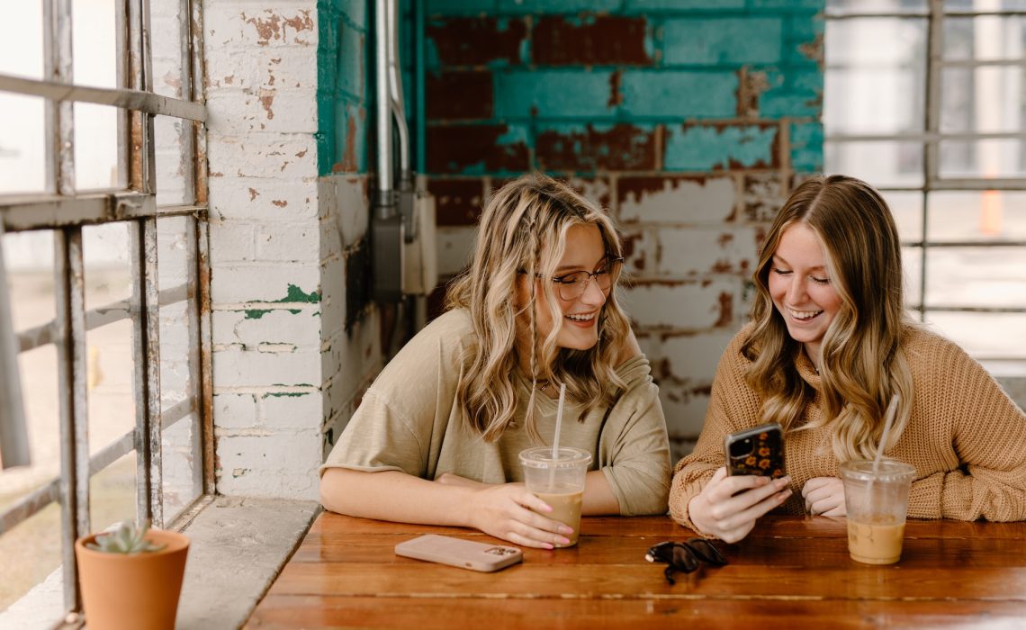 girl, blonde, people and friends